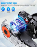 Under Desk Elliptical Machine with Remote Control – Portable Electric Leg Exerciser for Home & Office, Quiet Mini Elliptical Trainer