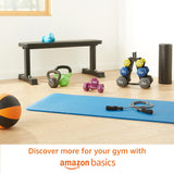 Amazon Basics Dumbbell Set with Rack – Neoprene Weights 2LB 3LB 5LB | Home Workout Equipment