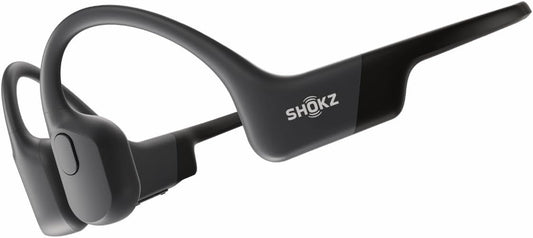 SHOKZ OpenRun Bone Conduction Headphones – Wireless Bluetooth Sports Headphones with USB-C, Sweat Resistant, Open Ear Design for Running & Workouts