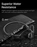 SHOKZ OpenRun Bone Conduction Headphones – Wireless Bluetooth Sports Headphones with USB-C, Sweat Resistant, Open Ear Design for Running & Workouts