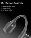 SHOKZ OpenDots ONE Open-Ear Clip-On Wireless Earbuds with Microphone, Bluetooth, Dolby Audio, Lightweight Comfortable Fit