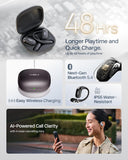 SHOKZ OpenDots ONE Open-Ear Clip-On Wireless Earbuds with Microphone, Bluetooth, Dolby Audio, Lightweight Comfortable Fit