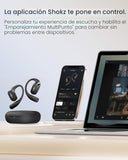 SHOKZ OpenDots ONE Open-Ear Clip-On Wireless Earbuds with Microphone, Bluetooth, Dolby Audio, Lightweight Comfortable Fit