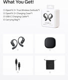 SHOKZ OpenDots ONE Open-Ear Clip-On Wireless Earbuds with Microphone, Bluetooth, Dolby Audio, Lightweight Comfortable Fit