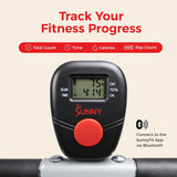 Sunny Health & Fitness Row-N-Ride Squat Assist Trainer – Foldable Home Gym Equipment