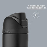 Owala FreeSip Insulated Stainless Steel Water Bottle 24oz – Leak Proof, BPA-Free Sports Bottle with Straw Lid