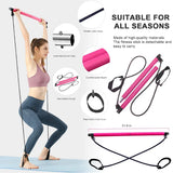 Home workout Pilates Bar Kit-Full Body Trainer