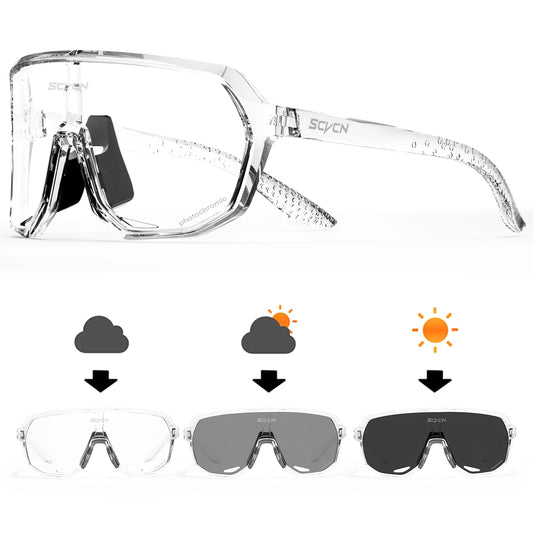 Photochromic Sport Cycling Sunglasses