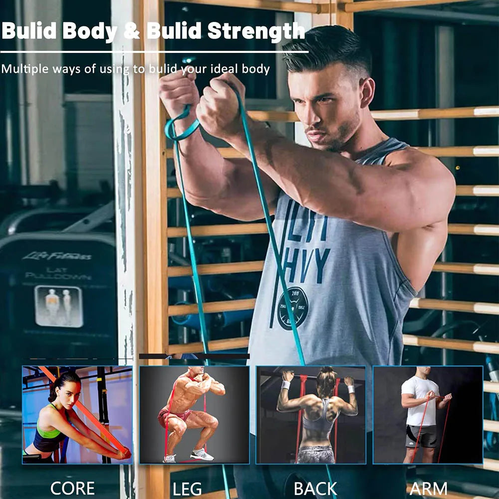 Pull Up Bands Resistance Set-Strenght Training & Home Workout