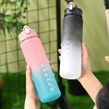 800ML Large Capacity Sports Water Bottle LeakProof Fitness Hydration Bottle