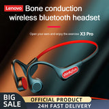 Lenovo Bone Conduction Earphones X4 X3 Pro Bluetooth