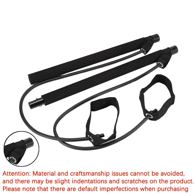 Home workout Pilates Bar Kit-Full Body Trainer