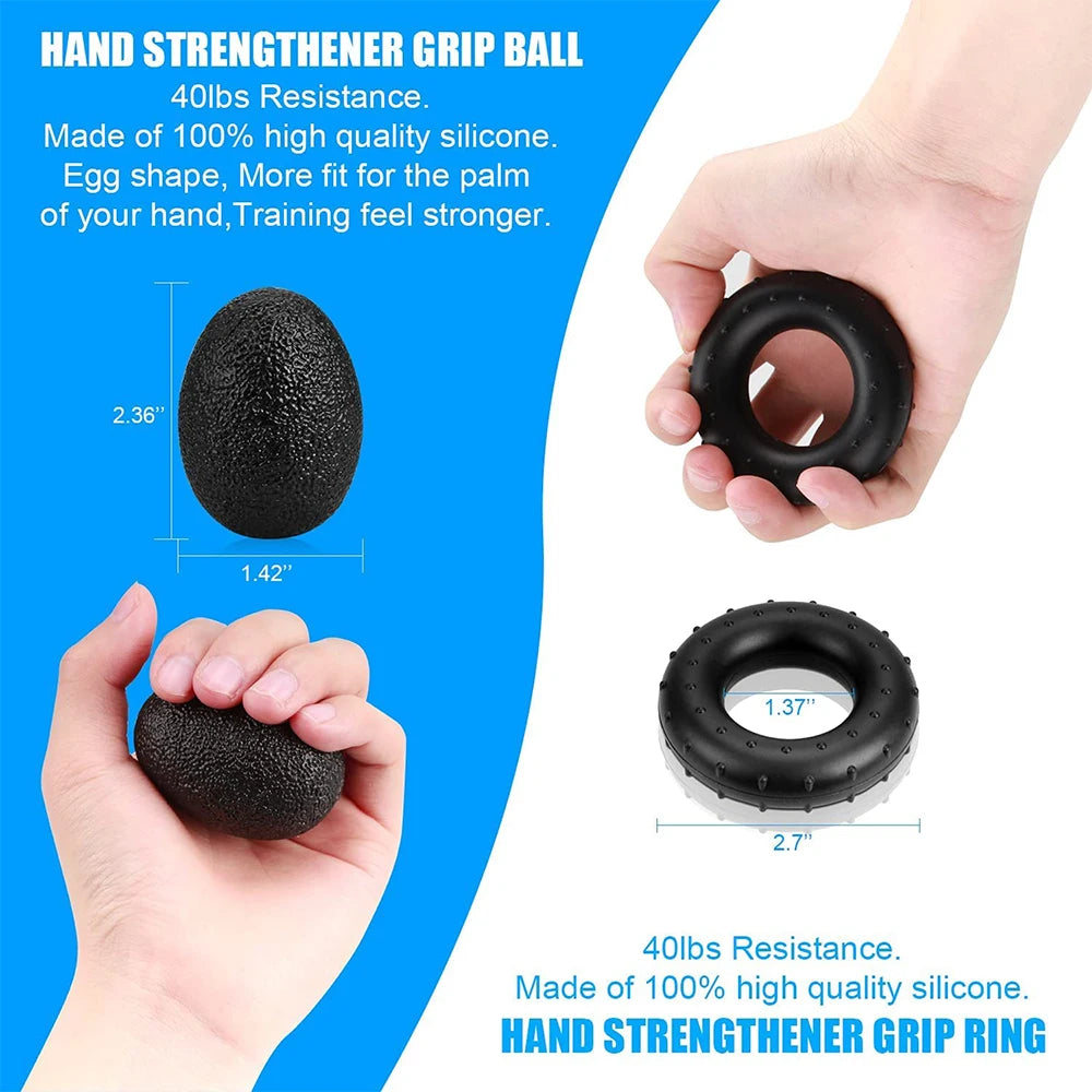 Hand Grip Adjustable 5-60kg-Ejercitador de Mano Profesional