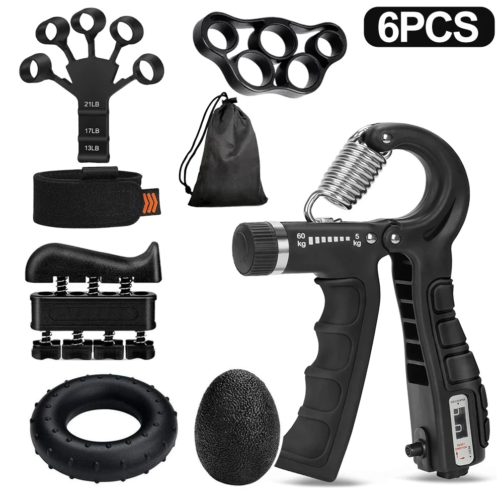 Hand Grip Adjustable 5-60kg-Ejercitador de Mano Profesional