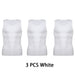 3 PCS White