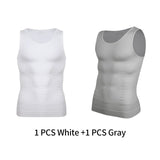 Mens SlimFit Body Shaper Vest