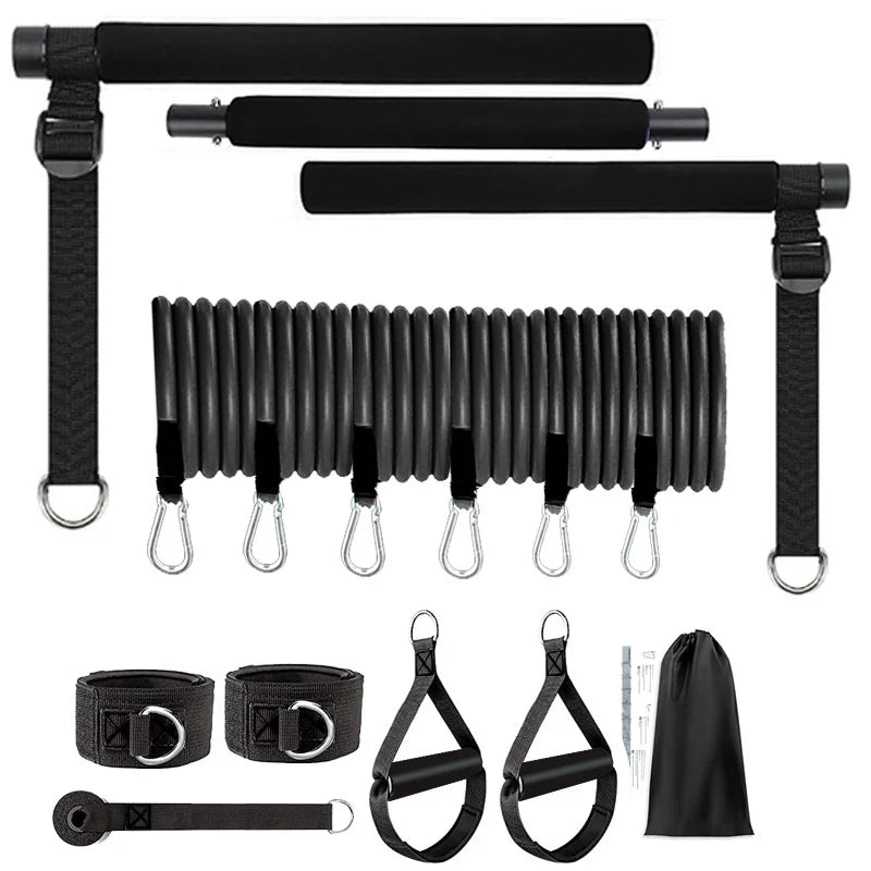 Home workout Pilates Bar Kit-Full Body Trainer