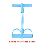 4-Level Resistance Band Tensioner with Non-Slip Handles-Home workout Resistance