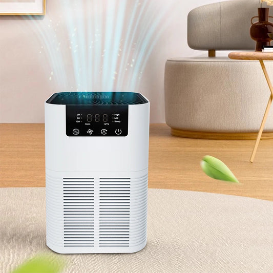 Air Purifier HEPA for Home – Removes Smoke, Odors & Allergens | Quiet & Compact