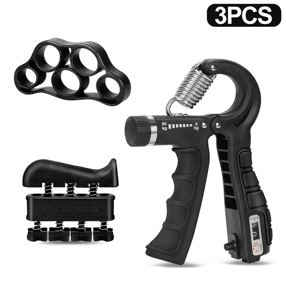 Hand Grip Adjustable 5-60kg-Ejercitador de Mano Profesional