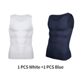 Mens SlimFit Body Shaper Vest
