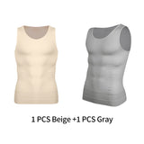 Mens SlimFit Body Shaper Vest