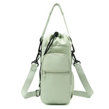 Hydration Bottle Carrier Bag with Phone Pocket – Adjustable Strap Travel Holder