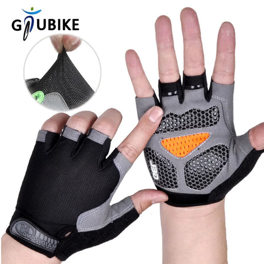 Half Finger Fitness Gloves- Anti-slip Gym Training Gloves