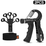 Hand Grip Adjustable 5-60kg-Ejercitador de Mano Profesional