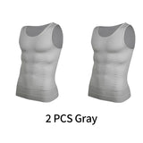 Mens SlimFit Body Shaper Vest