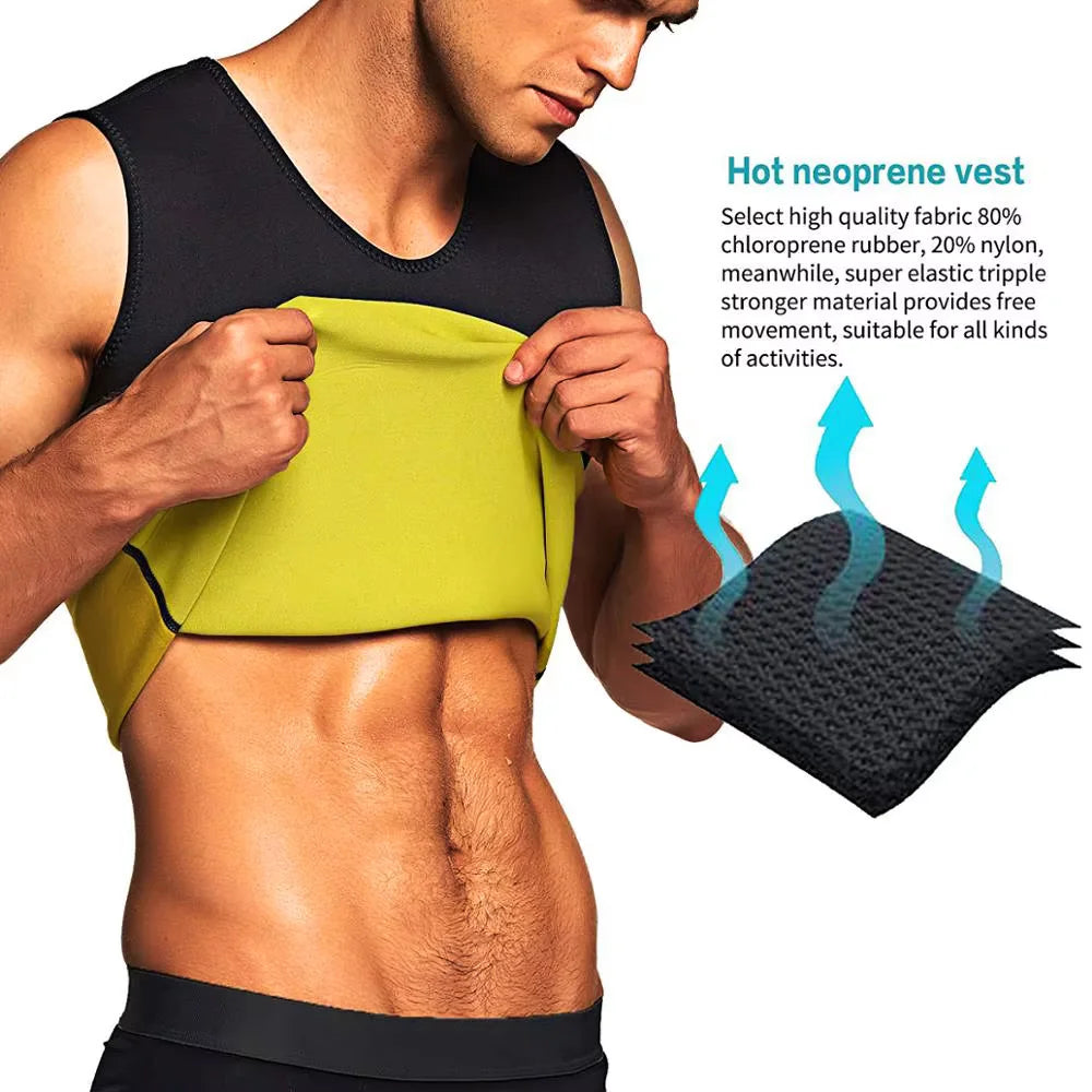 Men Slimming Body Shaper Modeling Vest
