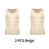 Mens SlimFit Body Shaper Vest