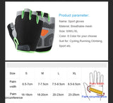 Half Finger Fitness Gloves- Anti-slip Gym Training Gloves