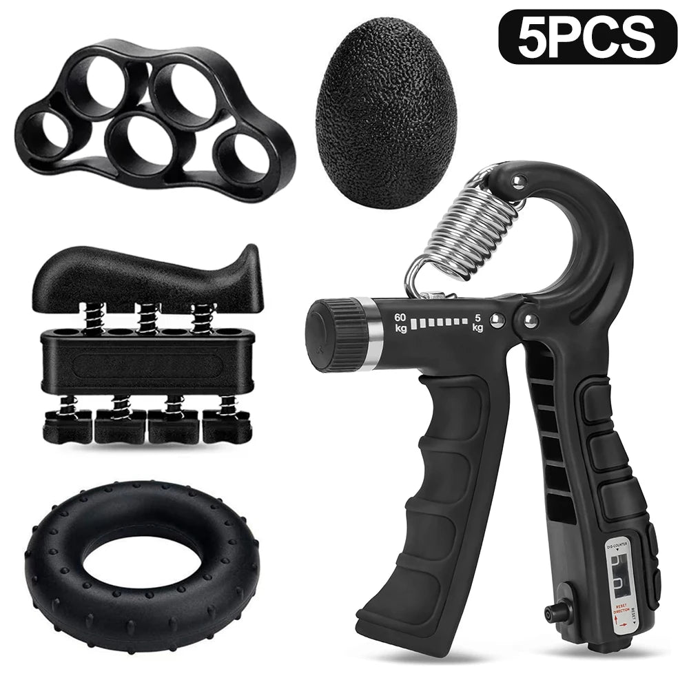 Hand Grip Adjustable 5-60kg-Ejercitador de Mano Profesional