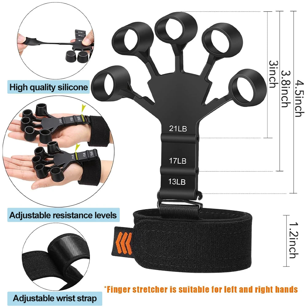 Hand Grip Adjustable 5-60kg-Ejercitador de Mano Profesional